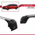 Seat/Cupra Leon 4 ST 2021 ve Sonrası ile Uyumlu ACE-2 Ara Atkı Tavan Barı Gri 2 Adet