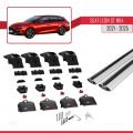 Seat/Cupra Leon 4 ST 2021 ve Sonrası ile Uyumlu ACE-2 Ara Atkı Tavan Barı Gri 2 Adet