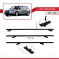 A4 (B7) Avant 2005-2007 Arası ile Uyumlu BASIC Model Ara Atkı Tavan Barı Siyah 3 Adet