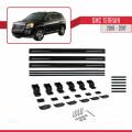 GMC Terrain 2010-2017 Arası ile Uyumlu BASIC Model Ara Atkı Tavan Barı Siyah 3 Adet