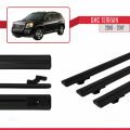 GMC Terrain 2010-2017 Arası ile Uyumlu BASIC Model Ara Atkı Tavan Barı Siyah 3 Adet
