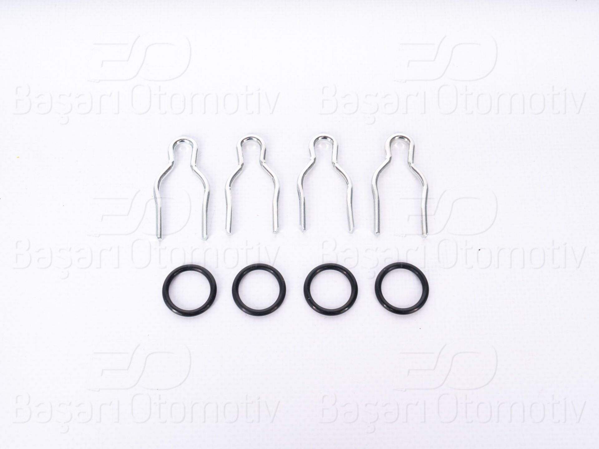 Opel Astra G 1998 ve Sonrası Kalorifer Radyatör Bağlantı Aparat Seti (4 Klips + 4 Oring)