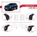 Renault Koleos 2 (HC) 2017-2024 Arası ile Uyumlu ACE-2 Ara Atkı Tavan Barı Siyah 2 Adet