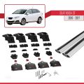 Seat Ibiza 4 (6J) ST 2010-2017 Arası ile Uyumlu ACE-2 Ara Atkı Tavan Barı Gri 2 Adet