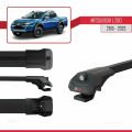 Mitsubishi L200 V 2015-2023 Arası ile Uyumlu ACE-1 Ara Atkı Tavan Barı Siyah 2 Adet