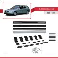 A4 (B5) Avant 1996-2001 Arası ile Uyumlu BASIC Model Ara Atkı Tavan Barı Siyah 3 Adet