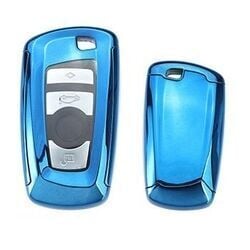 Bmw F10 Uyumlu Yedek Parça 2 Parça Silikon Kumanda Kabı Mavi