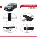 Nissan Primera (W10) Traveller 1991-1997 Arası ile Uyumlu BASIC Model Ara Atkı Tavan Barı Siyah 3 Adet