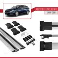 Chevrolet Cruze (J300) 2009-2016 Arası ile Uyumlu FLY Model Ara Atkı Tavan Barı Gri 2 Adet