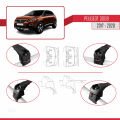 Peugeot 3008 II (P84) Pre-Facelift 2017-2020 Arası ile Uyumlu ACE-2 Ara Atkı Tavan Barı Siyah 2 Adet