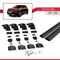 Peugeot 3008 II (P84) Pre-Facelift 2017-2020 Arası ile Uyumlu ACE-2 Ara Atkı Tavan Barı Siyah 2 Adet
