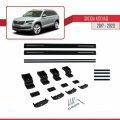 Skoda Kodiaq 2017-2023 Arası ile Uyumlu BASIC Model Ara Atkı Tavan Barı Siyah 2 Adet