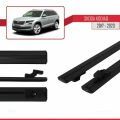 Skoda Kodiaq 2017-2023 Arası ile Uyumlu BASIC Model Ara Atkı Tavan Barı Siyah 2 Adet