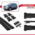 Lincoln Navigator 1998-2006 Arası ile Uyumlu FLY Model Ara Atkı Tavan Barı Siyah 2 Adet