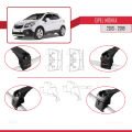 Vauxhall Mokka A (J13) 2012-2016 Arası ile Uyumlu ACE-2 Ara Atkı Tavan Barı Siyah 2 Adet