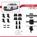 Chrysler 300 II (LD) 2011-2023 Arası ile Uyumlu ACE-4 Ara Atkı Tavan Barı Gri 2 Adet