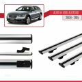 A4 (B8) Allroad 2009-2015 Arası ile Uyumlu BASIC Model Ara Atkı Tavan Barı Gri 3 Adet
