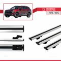 Kia Sportage 2023-2025 Arası ile Uyumlu BASIC Model Ara Atkı Tavan Barı Gri 3 Adet