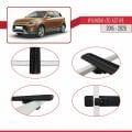 Hyundai i20 II Active 2015-2019 Arası ile Uyumlu BASIC Model Ara Atkı Tavan Barı Siyah 3 Adet