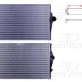 Volvo S60 S80 V70 XC70 2.0T 2.4 T5 D5 1998 2010 Turbo Radyatörü Intercooler
