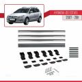 Hyundai i30 (FD) SW 2007-2011 Arası ile Uyumlu BASIC Model Ara Atkı Tavan Barı Gri 3 Adet