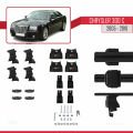 Chrysler 300 C 2005-2010 Arası ile Uyumlu ACE-4 Ara Atkı Tavan Barı Siyah 2 Adet