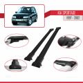 Kia Sportage 1997-2002 Arası ile Uyumlu FLY Model Ara Atkı Tavan Barı Siyah 2 Adet