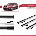 Nissan Pathfinder 4 (R52) 2013-2020 Arası ile Uyumlu BASIC Model Ara Atkı Tavan Barı Gri 3 Adet