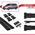 Honda Odyssey 1995-1998 Arası ile Uyumlu FLY Model Ara Atkı Tavan Barı Siyah 2 Adet