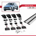 Porsche Macan (95B) 2014 ve Sonrası ile Uyumlu ACE-2 Ara Atkı Tavan Barı Gri 2 Adet
