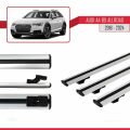 ile Uyumlu (A4 (B9) Allroad 2016 ve Sonrası) BASIC Model Ara Atkı Tavan Barı Gri 3 Adet