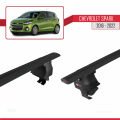 Chevrolet Spark (M400) 2016-2022 Arası ile Uyumlu ACE-4 Ara Atkı Tavan Barı Siyah 2 Adet