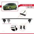 Chevrolet Spark (M400) 2016-2022 Arası ile Uyumlu ACE-4 Ara Atkı Tavan Barı Siyah 2 Adet