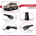 Nissan Murano 2 (Z51) 2008-2014 Arası ile Uyumlu ACE-1 Ara Atkı Tavan Barı Siyah 2 Adet