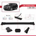 GMC Terrain / Denali 2018-2024 Arası ile Uyumlu FLY Model Ara Atkı Tavan Barı Siyah 2 Adet