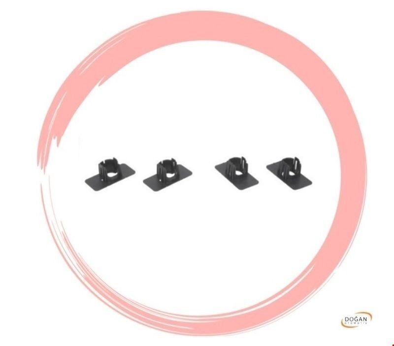 ARKA TAMPON SENSÖR BRAKETİ (4LÜ) SET JETTA 2011-