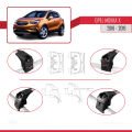 Opel Mokka X (J13) 2016-2019 Arası ile Uyumlu ACE-2 Ara Atkı Tavan Barı Gri 2 Adet