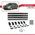 A4 (B6) Avant 2002-2004 Arası ile Uyumlu BASIC Model Ara Atkı Tavan Barı Siyah 3 Adet