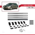 A4 (B6) Avant 2002-2004 Arası ile Uyumlu BASIC Model Ara Atkı Tavan Barı Gri 3 Adet