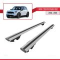 Mini Countryman (R60) 2010-2016 Arası ile Uyumlu HOOK Model Ara Atkı Tavan Barı Gri 2 Adet