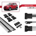 Daihatsu Terios 2 (J200) 2006-2017 Arası ile Uyumlu FLY Model Ara Atkı Tavan Barı Gri 2 Adet