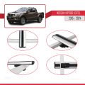 Nissan NP300 (D23) 2015-2021 Arası ile Uyumlu BASIC Model Ara Atkı Tavan Barı Gri 3 Adet