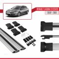 Renault Laguna 3 Estate 2007-2013 Arası ile Uyumlu FLY Model Ara Atkı Tavan Barı Gri 2 Adet