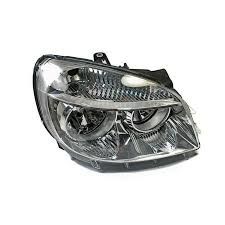 Fiat Doblo -SAĞ Far 2006-2010 | Elektrikli Ayarlı | H7 + H1 | Şeffaf Cam | OEM Uyumlu