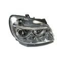 Fiat Doblo -SAĞ Far 2006-2010 | Elektrikli Ayarlı | H7 + H1 | Şeffaf Cam | OEM Uyumlu