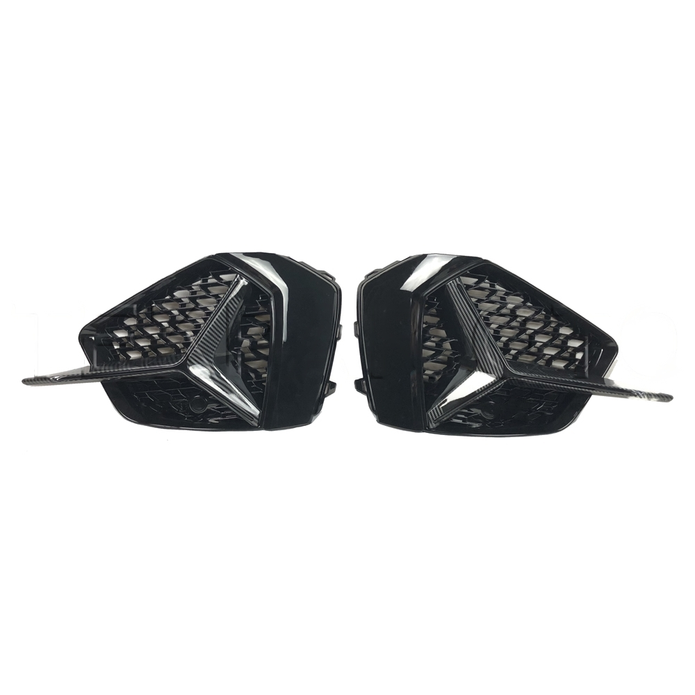 Audi A3 2021 ve Sonrası Uyumlu Yedek Parça Sis Çerçevesi Karbon