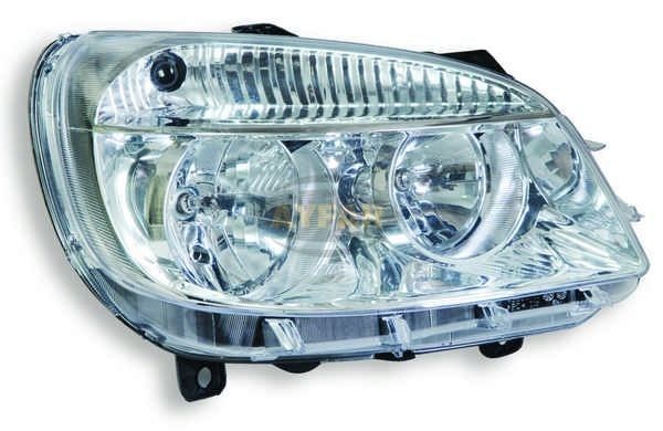 Fiat Doblo -SOL Far 2006-2010 | Elektrikli Motorlu | H7 + H1 | Şeffaf Cam | Ayfar 505303