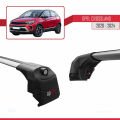 Opel Crossland 2020-2024 Arası ile Uyumlu ACE-2 Ara Atkı Tavan Barı Gri 2 Adet