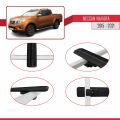 Nissan Navara 4 (D23) 2015-2021 Arası ile Uyumlu BASIC Model Ara Atkı Tavan Barı Siyah 3 Adet