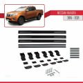 Nissan Navara 4 (D23) 2015-2021 Arası ile Uyumlu BASIC Model Ara Atkı Tavan Barı Siyah 3 Adet